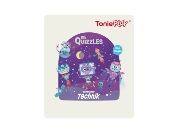Produktbild: Tonies - Die Quizzles: Spannende Technik (Tonieplay Game S)