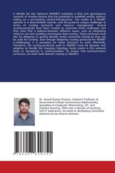 Produktbild: Machine Learning Based Fault Tolerant Routing Protocols in Manets
