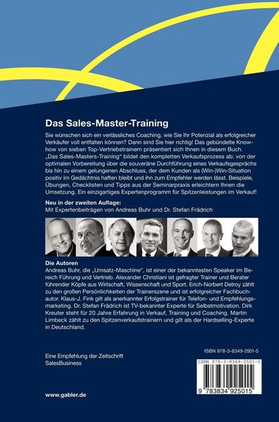 Produktbild: Das Sales-Master-Training