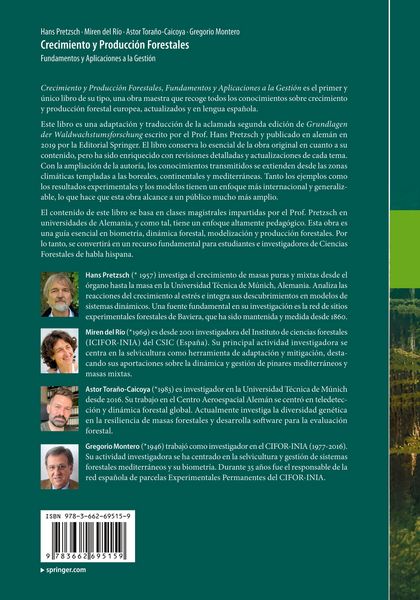 Produktbild: Crecimiento y Producci&oacute;n Forestales