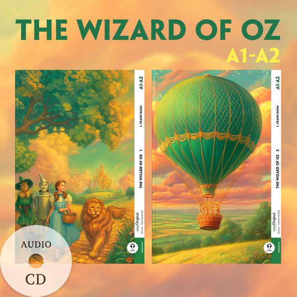 Produktbild: The Wizard of Oz - A1-A2 - 2 Teile (+ 2 Audio-CDs)