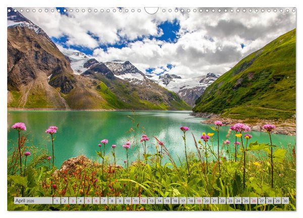 Produktbild: Die Hochgebirgs-Stauseen (Wandkalender 2026 DIN A3 quer), CALVENDO Monatskalender