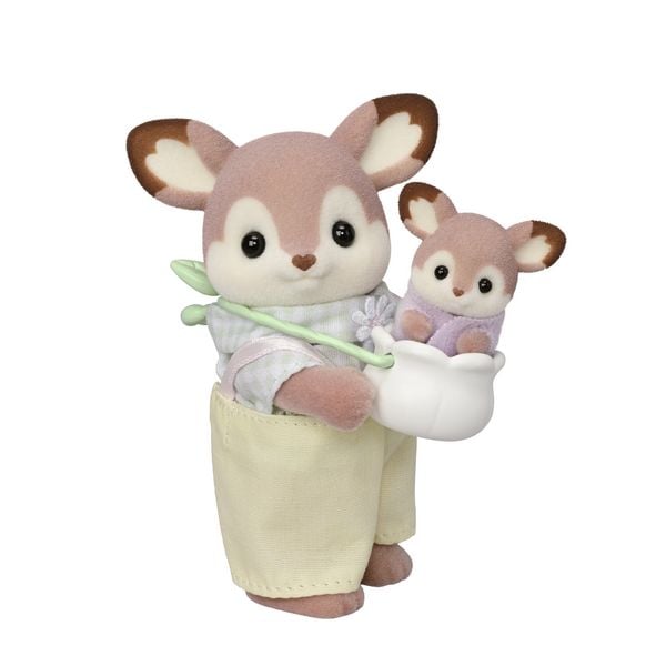 Produktbild: Sylvanian Families 5799 - Deer Family, Reh Familie, Spielset