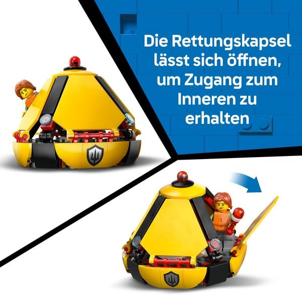 Produktbild: LEGO City 60503 Hubschrauber der K&uuml;stenwache, Spielzeug mit Minifiguren