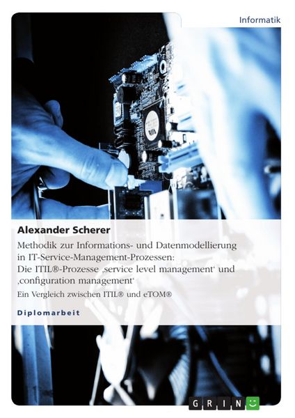 Produktbild: Entwicklung einer Methodik zur Informations- und Datenmodellierung in IT-Service-Management-Prozessen am Beispiel der ITIL&reg;-Prozesse 'service level ma
