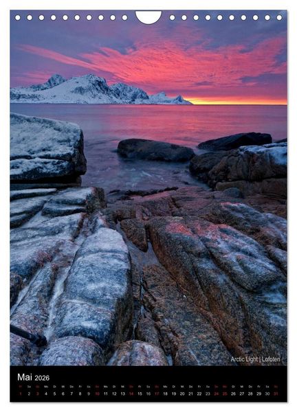 Produktbild: Northern Norway (Wandkalender 2026 DIN A4 hoch), CALVENDO Monatskalender