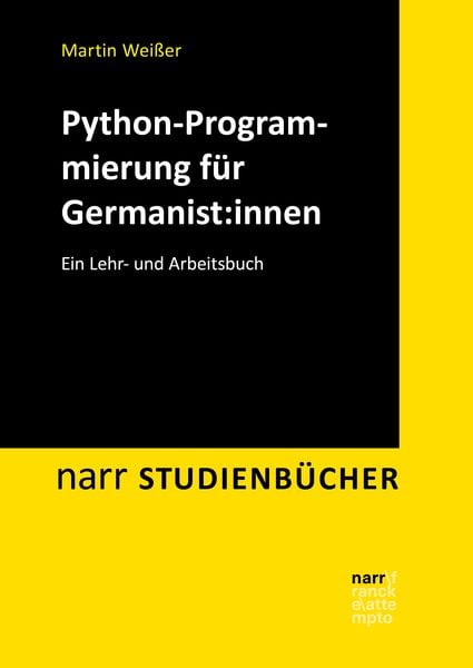 Produktbild: Python-Programmierung f&uuml;r Germanist:innen