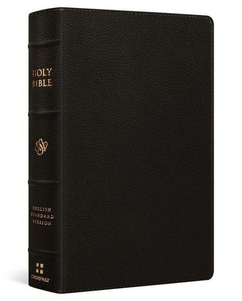 Produktbild: ESV Giant Print Personal Size Bible, Red Letter (Buffalo Leather, Deep Brown)