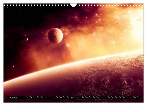 Produktbild: Sternenwelten (Wandkalender 2026 DIN A3 quer), CALVENDO Monatskalender