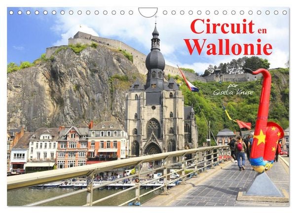 Produktbild: Circuit en Wallonie (Calendrier mural 2026 DIN A4 vertical), CALVENDO calendrier mensuel