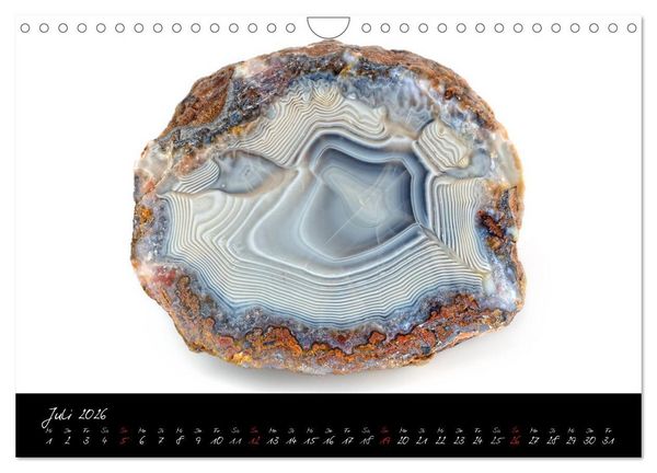 Produktbild: Achate - Naturwunder (Wandkalender 2026 DIN A4 quer), CALVENDO Monatskalender