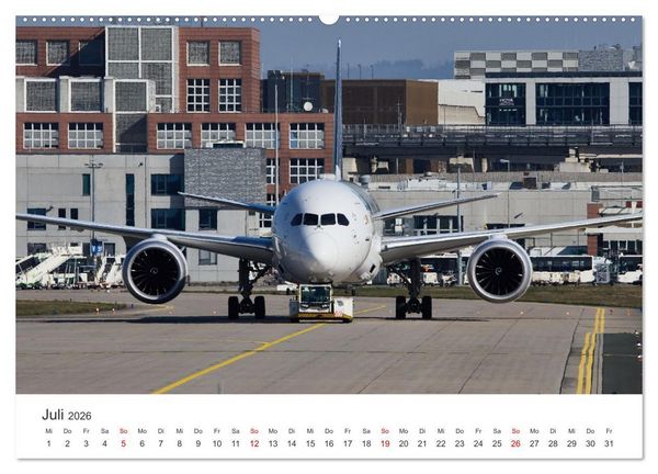 Produktbild: Frankfurt Airport - EDDF (Wandkalender 2026 DIN A2 quer), CALVENDO Monatskalender