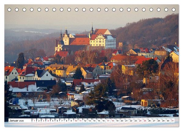 Produktbild: Colditz und Umgebung (Tischkalender 2026 DIN A5 quer), CALVENDO Monatskalender
