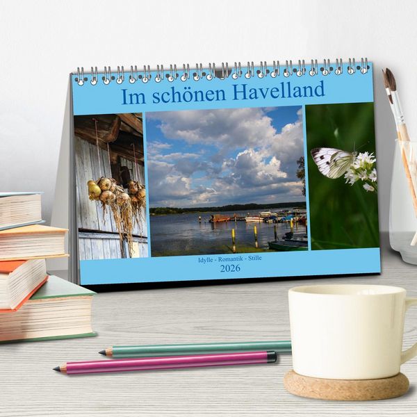 Produktbild: Im sch&ouml;nen Havelland (Tischkalender 2026 DIN A5 quer), CALVENDO Monatskalender