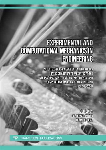 Produktbild: Experimental and Computational Mechanics in Engineering