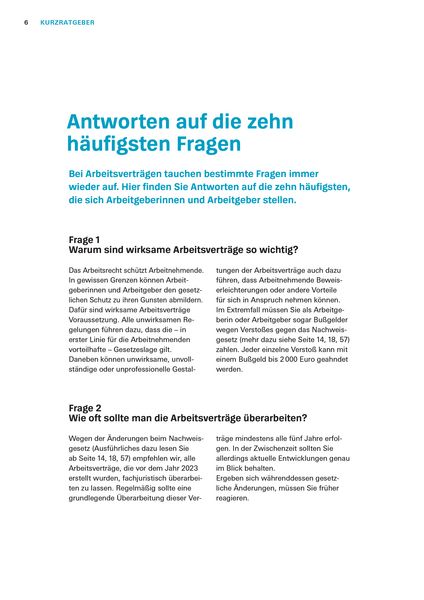 Produktbild: Arbeitsvertr&auml;ge: Das Set