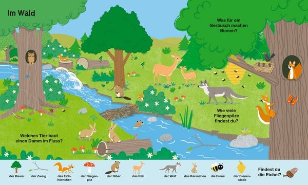 Produktbild: Meine erste W&ouml;rterwelt. In der Natur