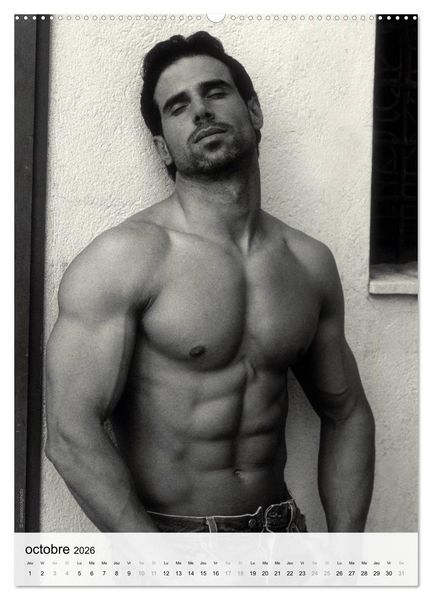 Produktbild: contrastes hommes (Calendrier mural 2026 DIN A2 horizontal), CALVENDO calendrier mensuel