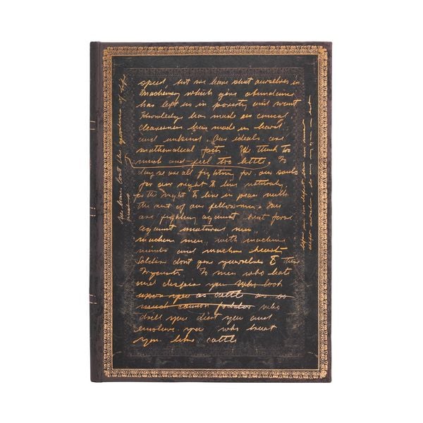 Produktbild: Hardcover Notizbuch Hommage an Charlie Chaplin, Midi, Liniert