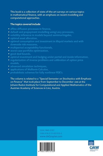 Produktbild: Advanced Financial Modelling