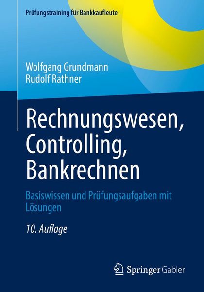 Produktbild: Rechnungswesen, Controlling, Bankrechnen