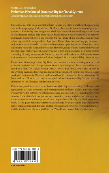 Produktbild: Evaluation Platform of Sustainability for Global Systems