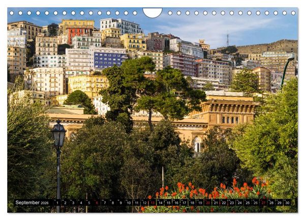 Produktbild: Neapel - Napoli (Wandkalender 2026 DIN A4 quer), CALVENDO Monatskalender