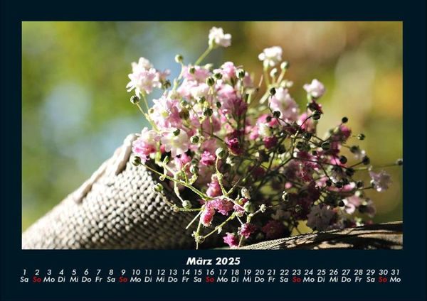 Produktbild: Blumenzauber 2025 Fotokalender DIN A4