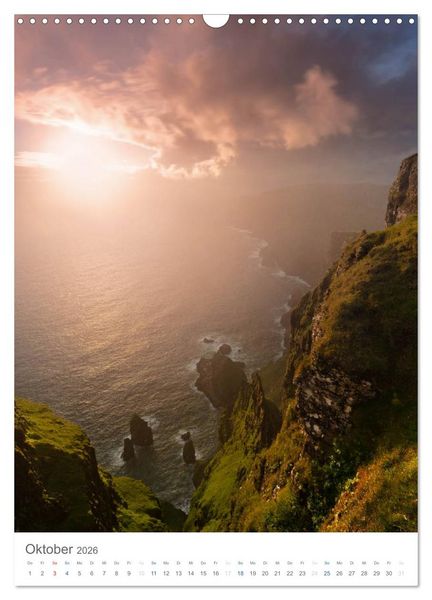 Produktbild: F&oslash;royar - Faroe Islands - F&auml;r&ouml;er Inseln (Wandkalender 2026 DIN A3 hoch), CALVENDO Monatskalender