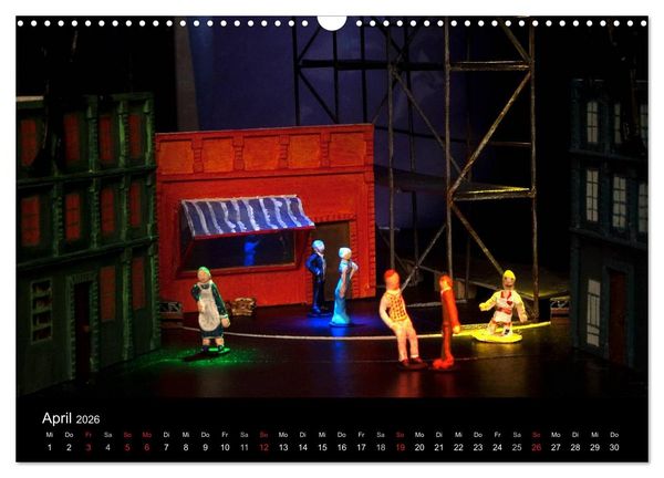 Produktbild: FASZINIERENDE THEATERR&Auml;UME (Wandkalender 2026 DIN A3 quer), CALVENDO Monatskalender