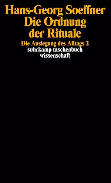 Produktbild: Die Ordnung der Rituale