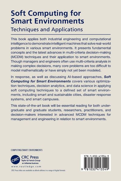 Produktbild: Soft Computing for Smart Environments