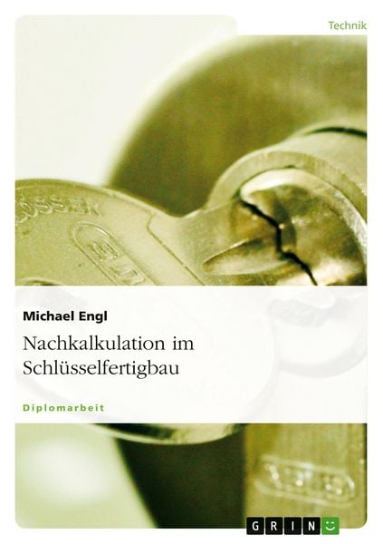 Produktbild: Nachkalkulation im Schl&uuml;sselfertigbau