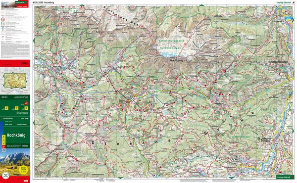 Produktbild: Freytag & berndt Wanderkarte WKXL 3030 Hochk&ouml;nig XL 1:30.000