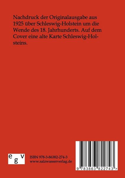 Produktbild: Geistesleben und Politik in Schleswig-Holstein um die Wende des 18. Jahrhunderts