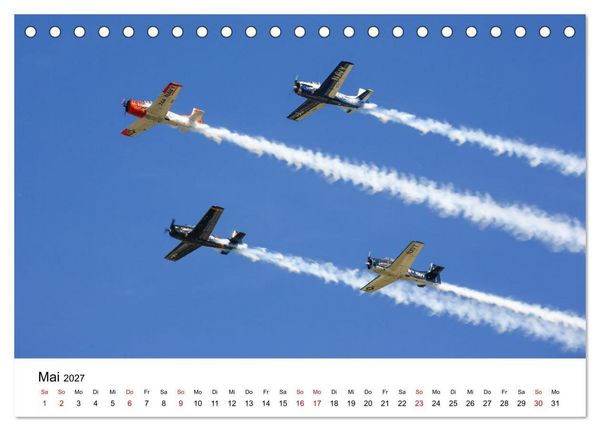 Produktbild: Klassiker der L&uuml;fte (Tischkalender 2027 DIN A5 quer), CALVENDO Monatskalender