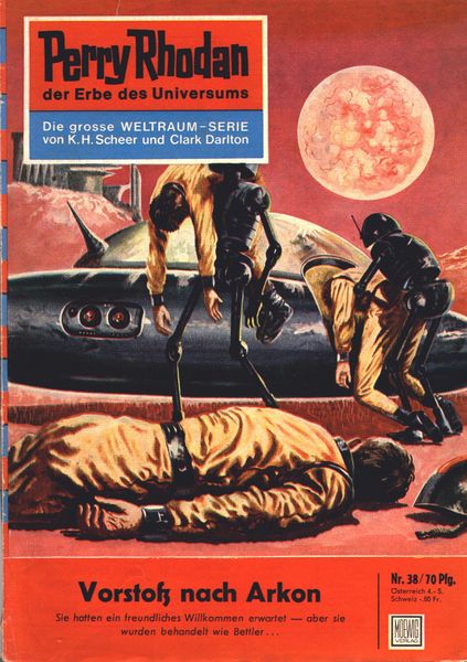 Produktbild: Perry Rhodan 38: Vorsto&szlig; nach Arkon