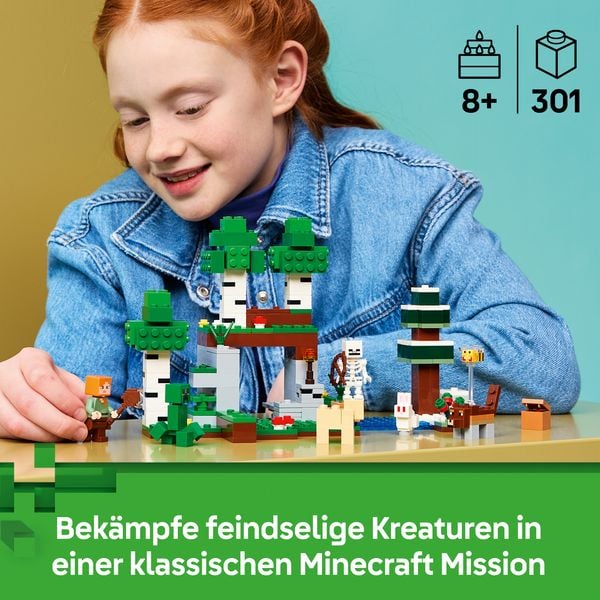 Produktbild: LEGO Minecraft 21593 Erstes Abenteuer in der Nacht, Spielzeug ab 8