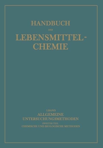 Produktbild: Allgemeine Untersuchungsmethoden