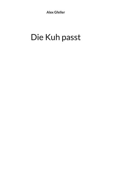 Produktbild: Die Kuh passt