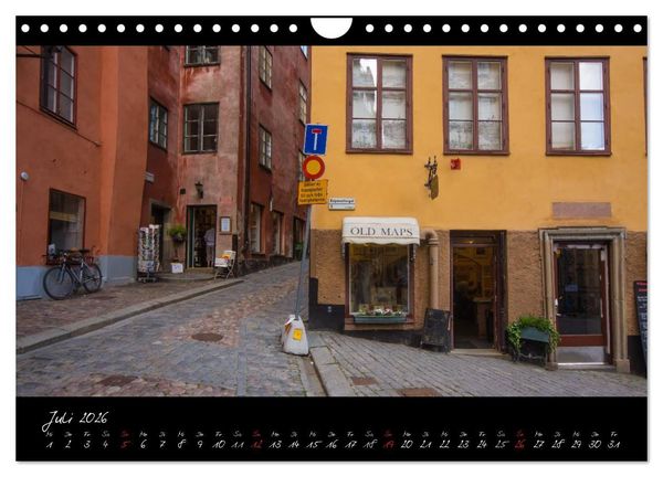 Produktbild: Stockholm und seine Sch&auml;ren (Wandkalender 2026 DIN A4 quer), CALVENDO Monatskalender