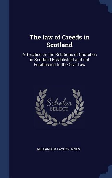 Produktbild: The law of Creeds in Scotland