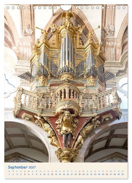 Produktbild: Orgel Giganten (Wandkalender 2027 DIN A4 hoch), CALVENDO Monatskalender