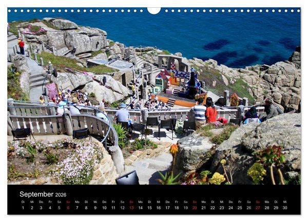 Produktbild: S&uuml;dwestengland (Wandkalender 2026 DIN A3 quer), CALVENDO Monatskalender