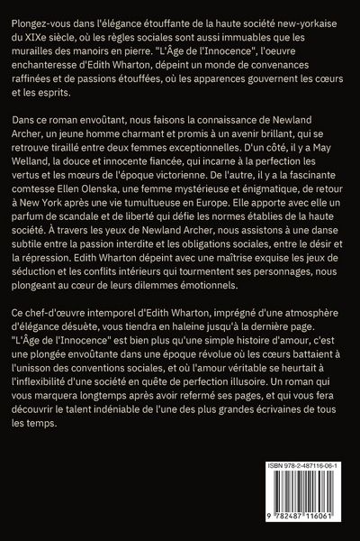 Produktbild: L'&Acirc;ge de L'Innocence (Traduit)