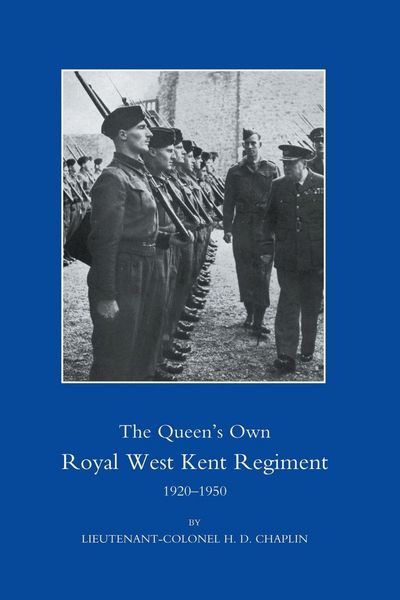 Produktbild: QUEENOS OWN ROYAL WEST KENT REGIMENT 1920-1950
