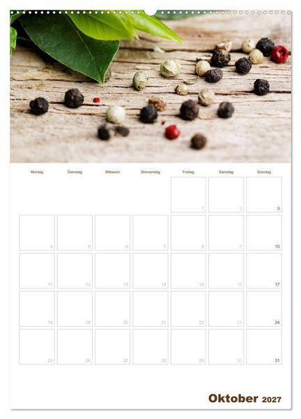 Produktbild: K&uuml;che !!! 2027 (hochwertiger Premium Wandkalender 2027 DIN A2 hoch), Kunstdruck in Hochglanz