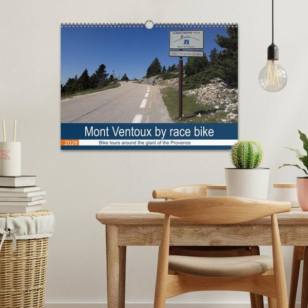 Produktbild: Mont Ventoux by race bike (Wall Calendar 2026 DIN A3 landscape), CALVENDO 12 Month Wall Calendar