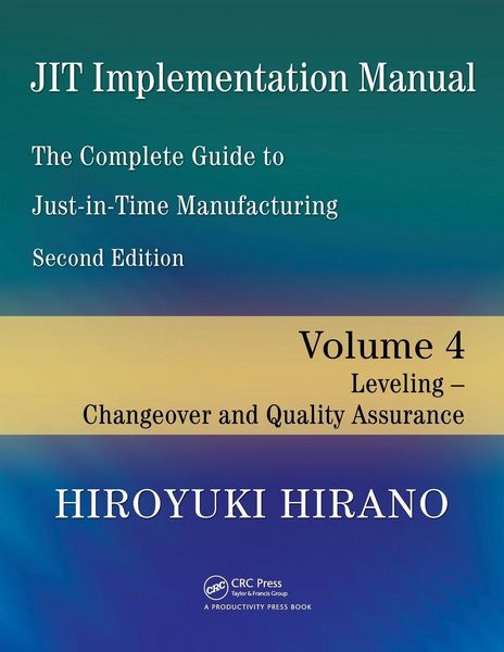 Produktbild: JIT Implementation Manual -- The Complete Guide to Just-In-Time Manufacturing