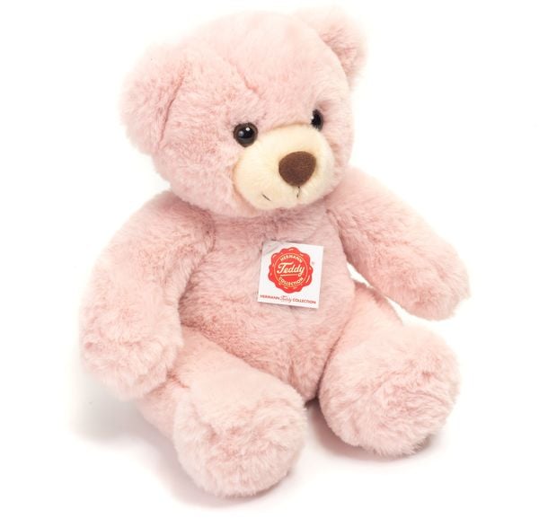 Produktbild: Teddy Hermann 91367 - Teddy Dusty, Teddyb&auml;r rose, Pl&uuml;schtier, Stofftier, 30 cm